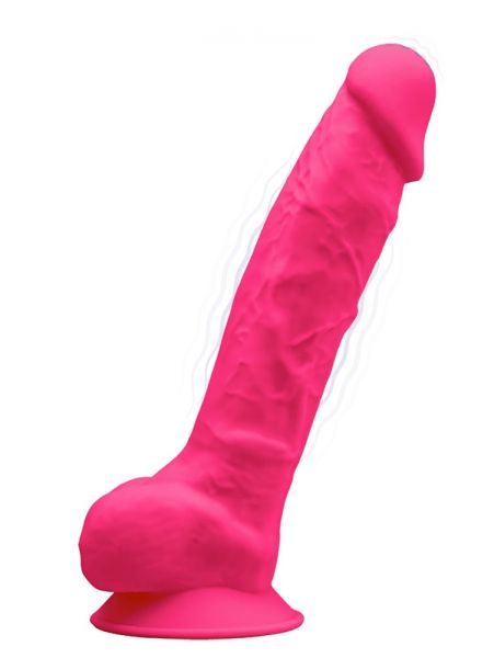 8" Model 1 Pink - Vibratore Doppia Densità
