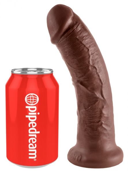 8" Cock Brown