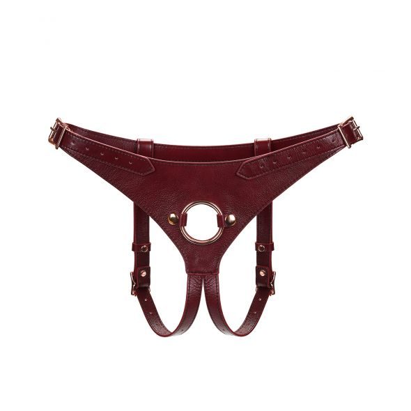 Strap-On Harness - Wine Red