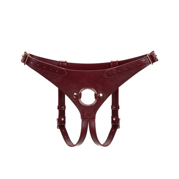 Strap-On Harness - Wine Red